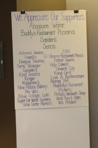 A Special Thanks to All of Our Sponsors