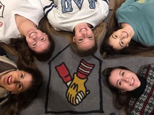 ADPi Sorority Volunteers